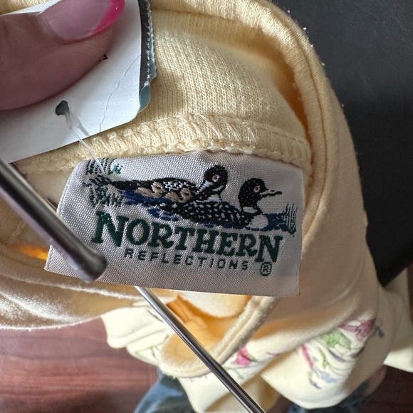 Vintage northern reflections, large cardigan. - Picture 4 of 5